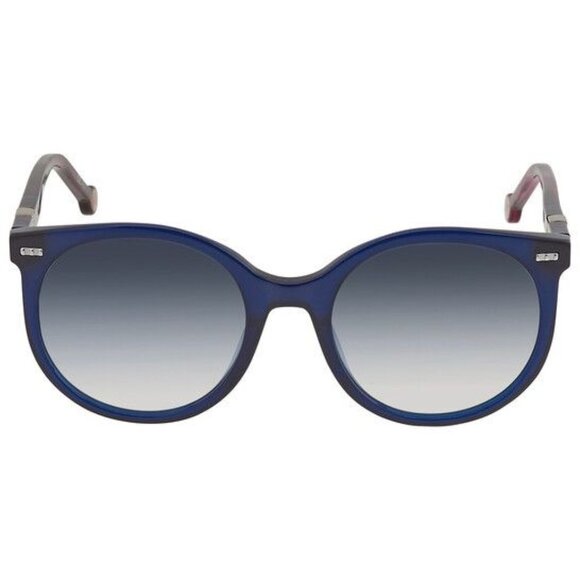 NEW CAROLINA HERRERA SUNGLASSES BLUE WOMEN EYEWEAR CH 0046/S 0WOI 08